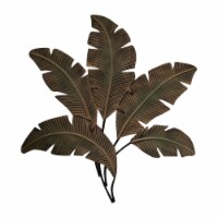 Benzara Metal Hanging Palm Leaf