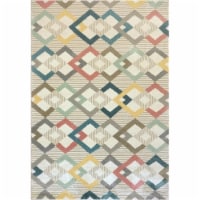 Dynamic Rugs LA287892199 2 ft. 2 in. x 7 ft. 7 in. Lydia 7892 Runner Rug, 199 Beige & Multi C