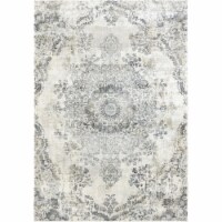 Dynamic Rugs CC693558950 Castilla 5 ft. 3 in. x 7 ft. 7 in. Indoor Area Rug - Grey & Blue