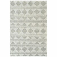 Dynamic Rugs AD695202910 Ava 5 x 8 ft. Grey & Ivory Area Rug