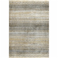 Dynamic Rugs AY9126460179 7 ft. 10 in. x 10 ft. 10 in. 6460 Avery Area Rug, 179 Ivory, Gold &