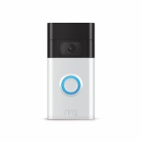 Ring HD Video Doorbell - Satin Nickel Perspective: Main