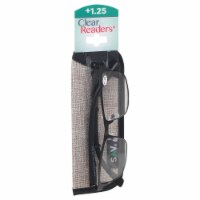 Clear Readers® +1.25 Metal Reading Glasses