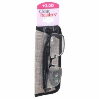 Clear Readers® +3.00 Metal Reading Glasses
