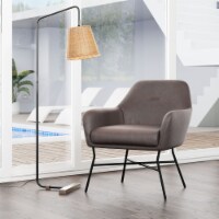 Hans Accent Chair vintage brown, black