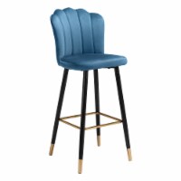 Zinclair Barstool blue