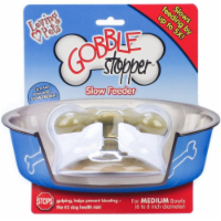 Loving Pets Gobble Stopper Slow Pet Feeder - Blue