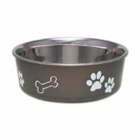 Pets Stop RDB17-L Visions Double Elevated Dog Bowl - Large, 1 - Kroger