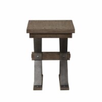 Sonoma Road Light Brown Chair Side Table