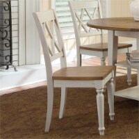 Al Fresco White Double X Back Side Chair (RTA)-Set of 2