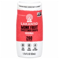 Lakanto Original Monkfruit Liquid Sweetener Extract Drops