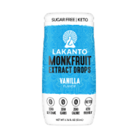 Lakanto Vanilla Flavor Monkfruit Extract Drops Perspective: Main