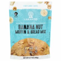 Lakanto Sugar Free Banana Nut Muffin and Bread Mix - Sweetened with Monk Fruit (12 Muffins)