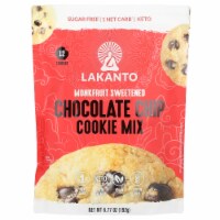 Lakanto Sugar Free Chocolate Chip Cookie Mix - Sweetened with Monk Fuit (12 Cookies)