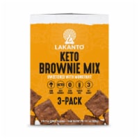 Lakanto Sugar Free Brownie Mix - Sweetened with Monk Fruit (Pack of 3)