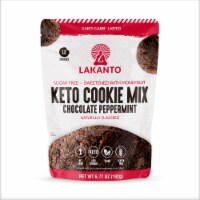Lakanto Sugar Free Chocolate Peppermint Cookie Mix - Sweetened with Monkfruit (12 Cookies)