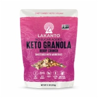 Lakanto Berry Crunch Granola - Delicious Snack, Sweetened with Monk Fruit - Berry Crunch