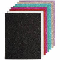 24 Sheets Red Glitter Cardstock Paper for DIY Crafts, Scrapbooking (11 x 8.5 Inches)