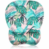 Tropical Mouse Pad with Wrist Support, Office Desk Accessories