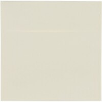 50-Pack Ivory Square Flap Envelopes for Invitations Announcements Photos Wedding