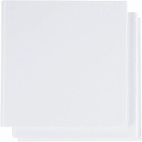 Hardcover Journals, White Sketch Book (5 x 5 In, 18 Sheets, 3-Pack)