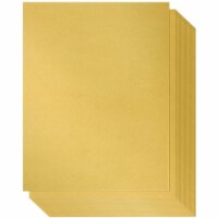 96 Sheets Gold Metallic Shimmer Paper Double Sided, Printer Friendly, 8.5x11 In