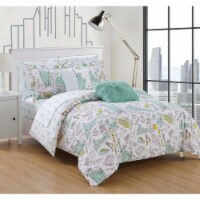 Travel Theme 9 or 7 Piece Comforter Set green full