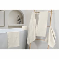 Chic Home Premium 8-Piece 100% Pure Turkish Cotton Towel Set, Woven Dobby Border Design,