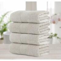 Chic Home Luxurious 4-Piece 100% Pure Turkish Cotton Bath Towels 30 X 54 Dobby Border Desig, 4pcs - Fry's Food Stores Chic Home Luxurious 4-Piece 100% Pure Turkish Cotton Bath Towels 30 X 54 Dobby Border Desig, 4pcs - Fry's Food Stores