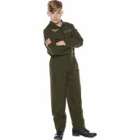 Underwraps UR25722SM Childs Flight Suit, Khaki - Small 4-6