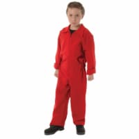 Morris Costumes UR27624RDMD Child Boiler Suit, Red - Medium 8-10