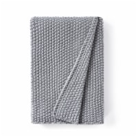 Cozy Potato™ Waffled Chunky Knit Throw Blanket - Alloy