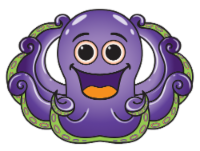 X Kites® MicroKite SeaCreature Kite - Octopus Perspective: Main