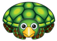 X Kites® MicroKite SeaCreature Kite - Sea Turtle Perspective: Main