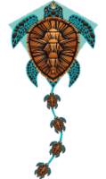 X Kites® Deluxe Diamond Turtle Kite Perspective: Main