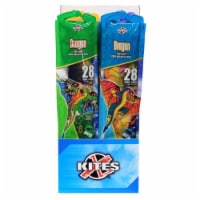 XKites 9083325 Dragon Polyester Kites, Assorted Color - Pack of 24