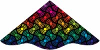 X Kites® DLX Delta Circles Kite Perspective: Main