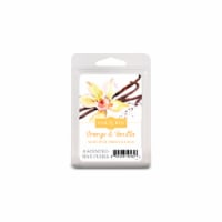 Oak & Rye Orange & Vanilla Scented Wax Cubes - White