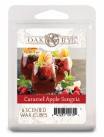 Oak & Rye Caramel Apple Sangria Scented Wax Cubes Perspective: Main