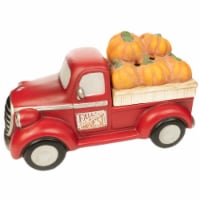 Fusion Lil' Red Truck & Pumpkins Hot Plate Perspective: Main