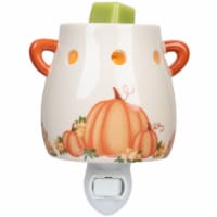 Fusion Pumpkin Patch Accent Plug In Wax Warmer Perspective: Main
