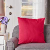 Kaffe Indoor Red Water Resistant Square Throw Pillow red set of 2