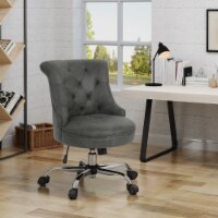 Tyesha Home Office Microfiber Desk Chair Slate