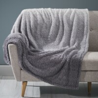 Morgan Modern Sherpa Throw Blanket
