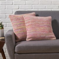 Fannie Boho Cotton Pillow Cover (Set of 2)