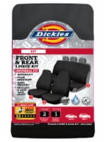 Dickies Trader Front & Rear Seat Covers - Black