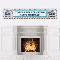 Big Dot of Happiness Go, Fight, Win - Sports - Happy Birthday Decorations Party Banner
