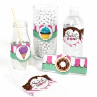 Big Dot of Happiness Sweet Shoppe - Candy & Bakery Party DIY Wrapper Favors & Decor - 15 Ct