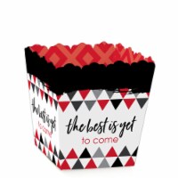 Big Dot of Happiness Red Grad Best is Yet to Come Mini Favor Box  Treat Candy Boxes 12 Ct