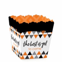 Big Dot of Happiness Orange Grad Best is Yet to Come Mini Favor  Treat Candy Boxes 12 Ct